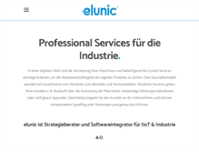 Tablet Screenshot of elunic.com